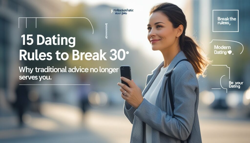 15 Dating Rules to Break After 30